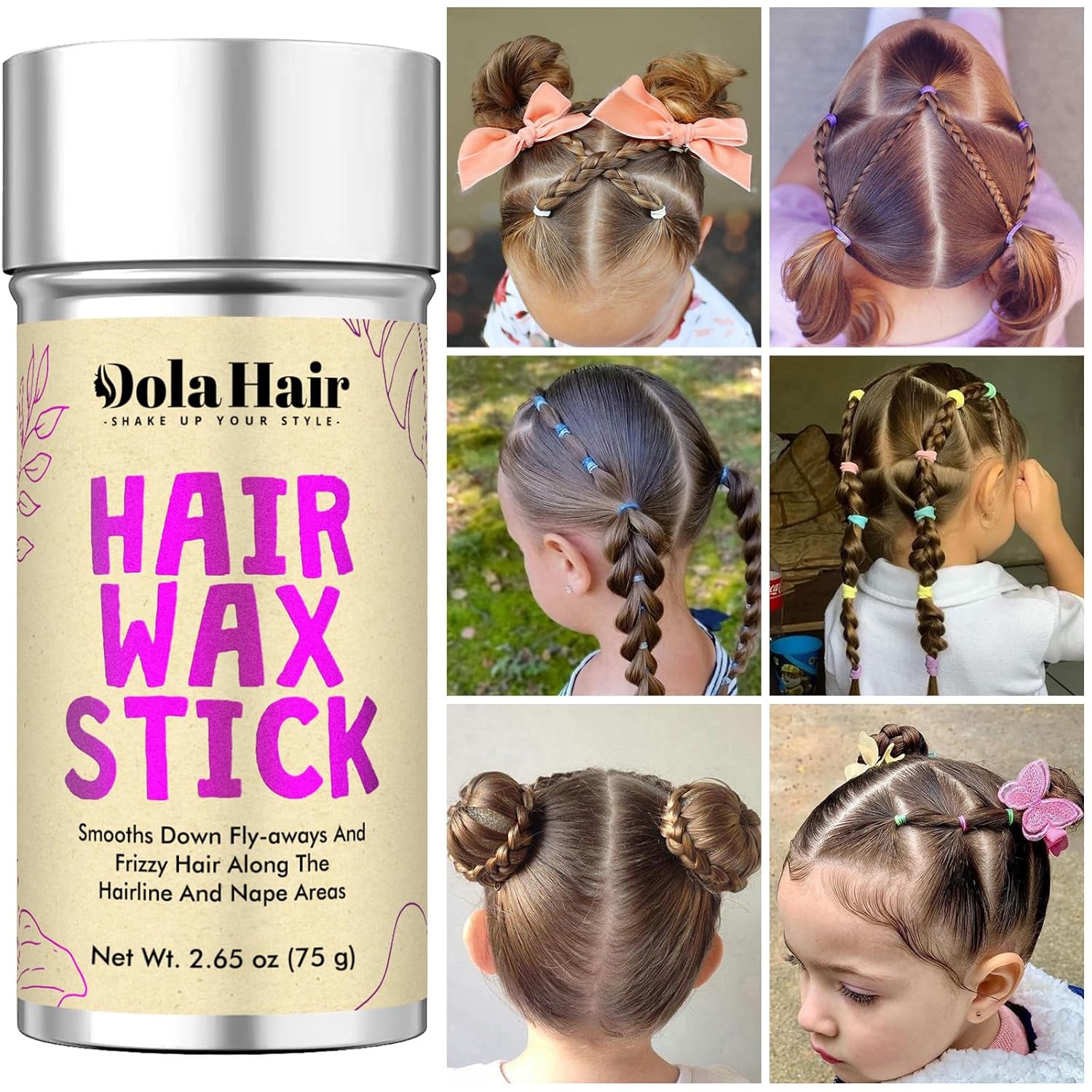 Thumbnail 2 de Dolahair Hair Wax Stick 1 Pack — Hair Wax Stick
