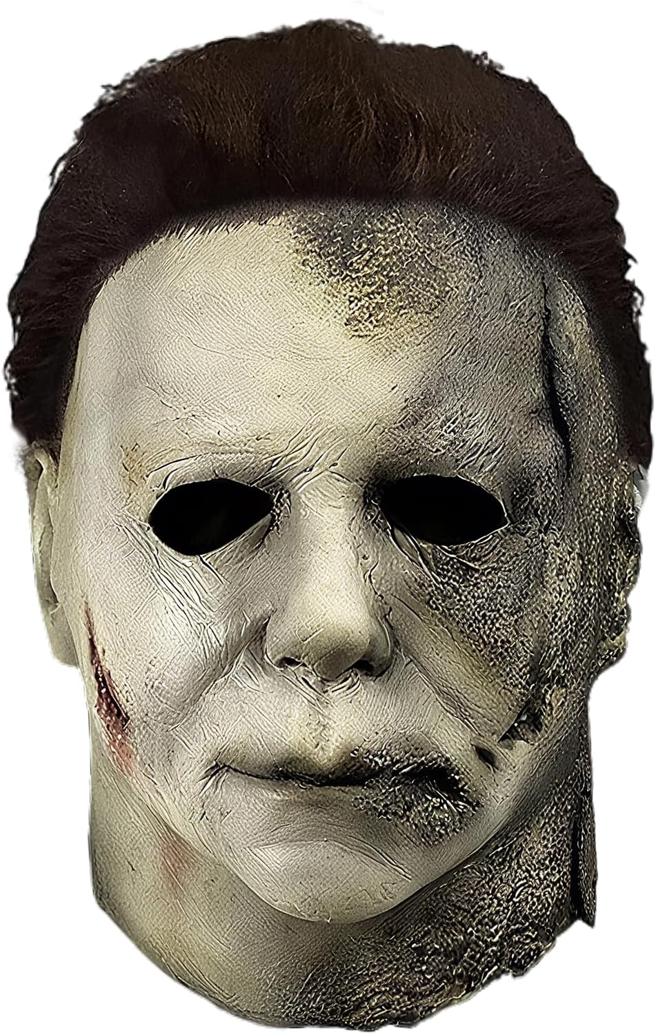 Detalle 2 de CSUJEE Michael Myers Latex Costume Mask with One-Size-Fits-Most Design