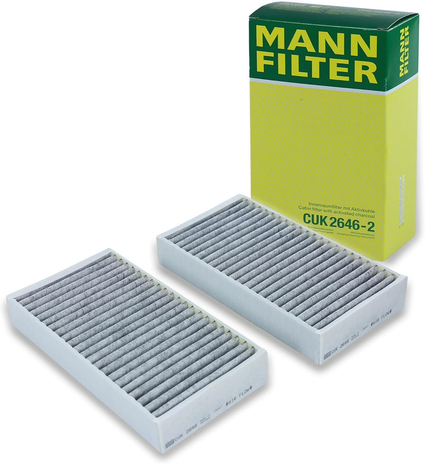 MANN-FILTER CUK 2646-2 filtre habitacle 41 mm