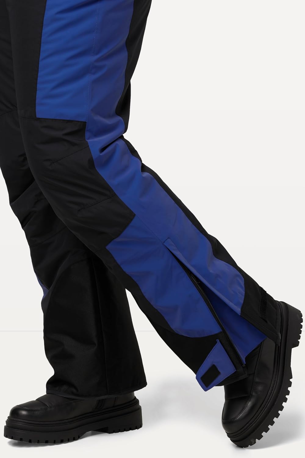 Detalle de Ulla Popken Pantaloni da Sci Riflettenti e Impermeabili da Donna – Taglio sportivo con cinturino regolabile