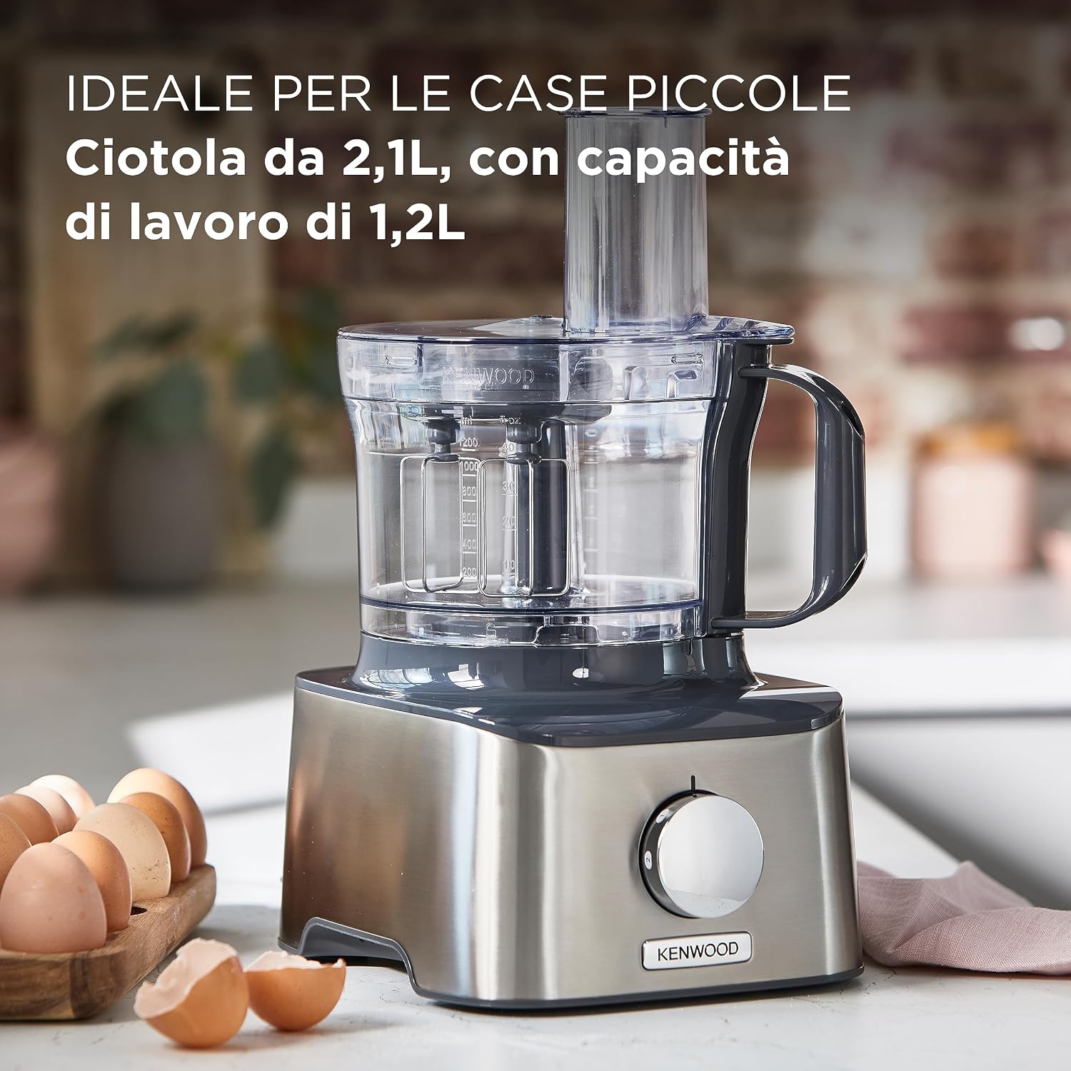 Detalle de Kenwood Multipro Compact FDM301SS: robot da cucina all-in-one compatto e versatile