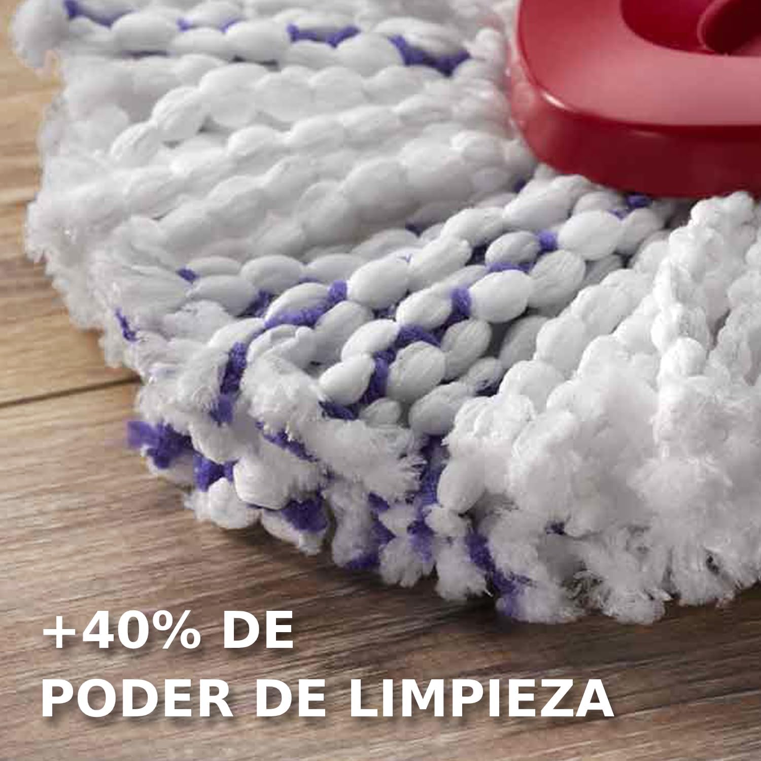 Detalle 2 de Vileda Turbo 3en1 Mopa de Suelo 85-123 cm