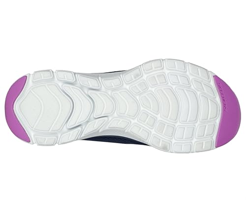 Thumbnail 8 de Skechers Flex Appeal 4.0 Brilliant View Regular para Mujer — Navy, 38.5 EU