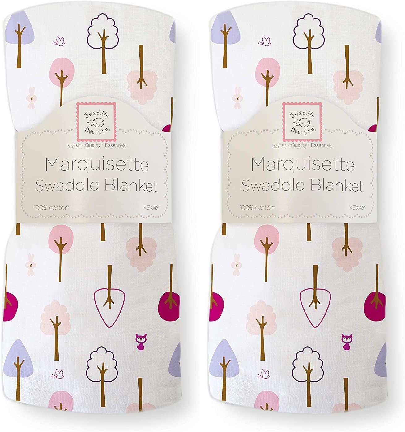 Thumbnail 6 de SwaddleDesigns Muslin Swaddle Blanket 46 x 46 inches
