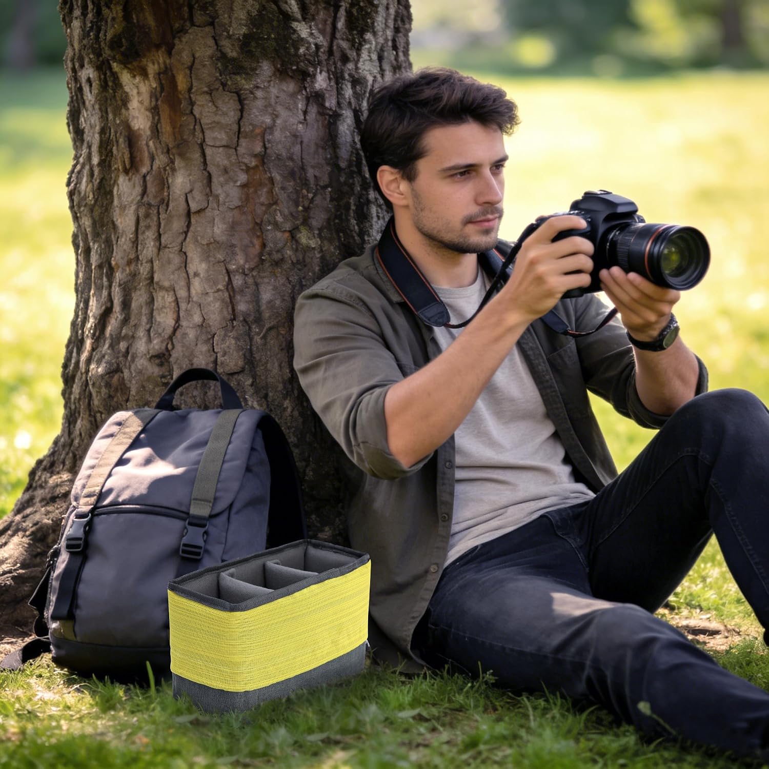 Thumbnail 3 de Koolertron Padded DSLR Camera Insert: a compact, protective bag insert for your gear