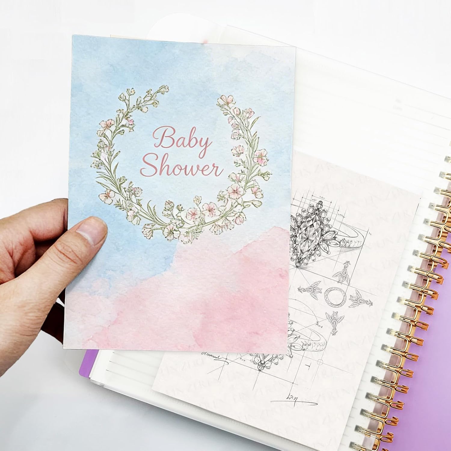 Thumbnail 6 de ReePlan A5 Spiral Notebook, 360 Pages – 5 Removable Dividers, 100 GSM, Purple