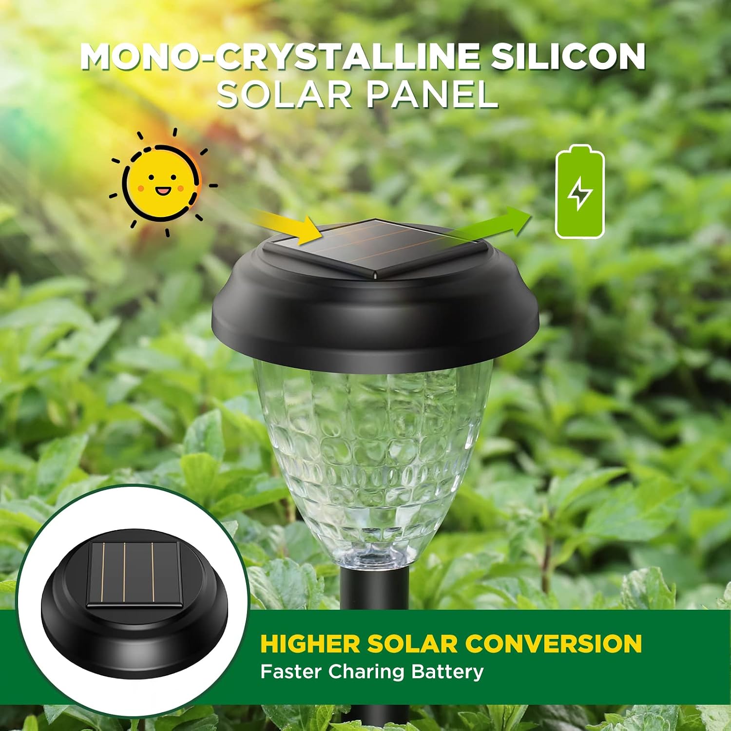 Detalle 1 de URAGO Solar Pathway Lights 10-Pack