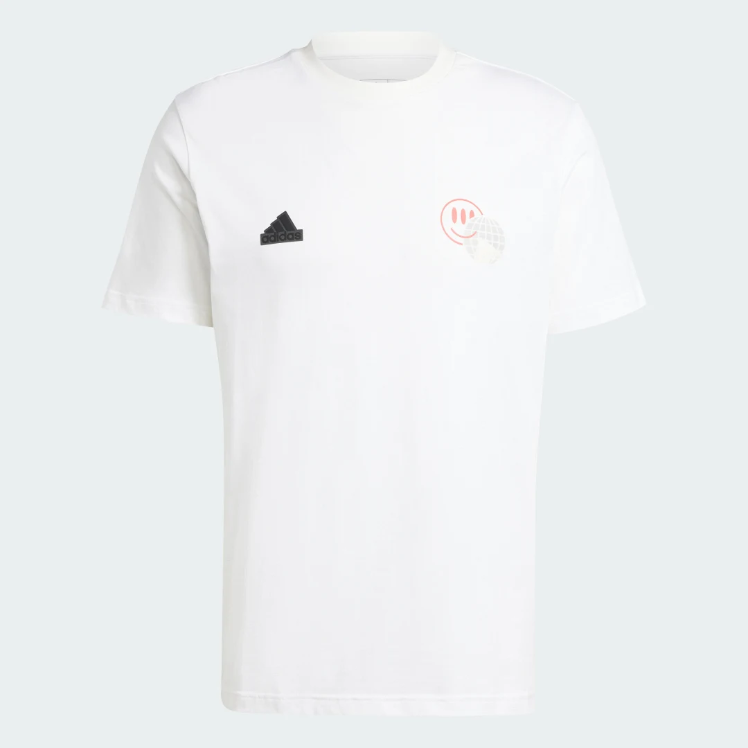 Thumbnail 3 de Camiseta House of Tiro Summer Graphic de Adidas — blanca, para verano urbano