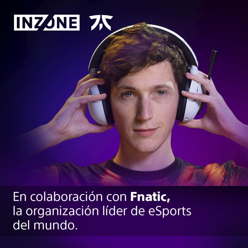 Detalle 2 de Sony Inzone H5 Auriculares Inalámbricos Gaming Blancos