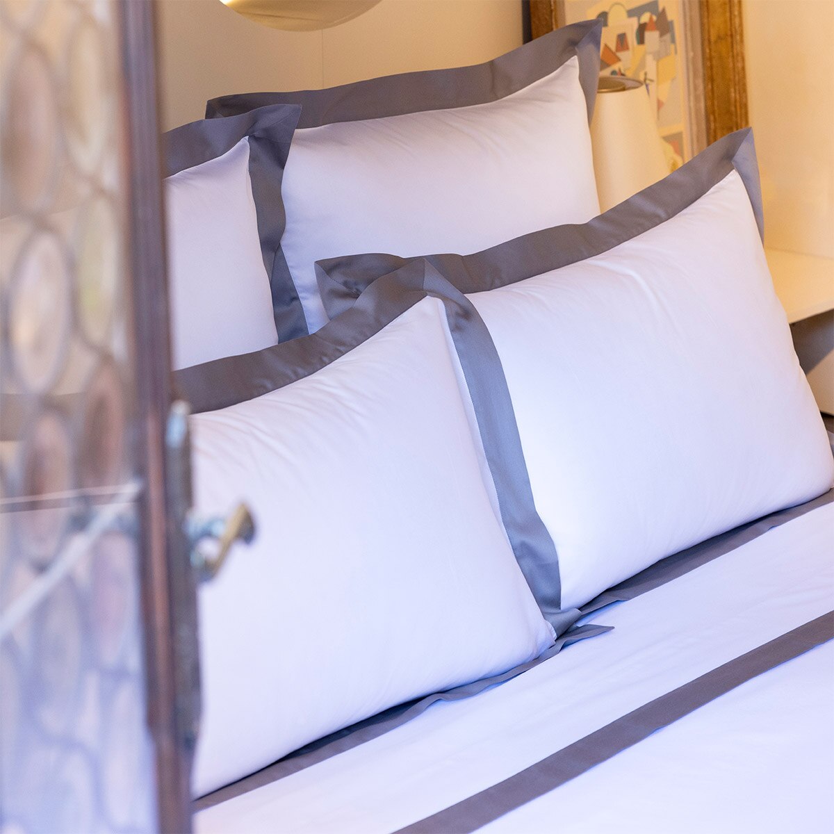 Thumbnail 2 de Yves Delorme Funda de cuadrante satén algodón orgánico