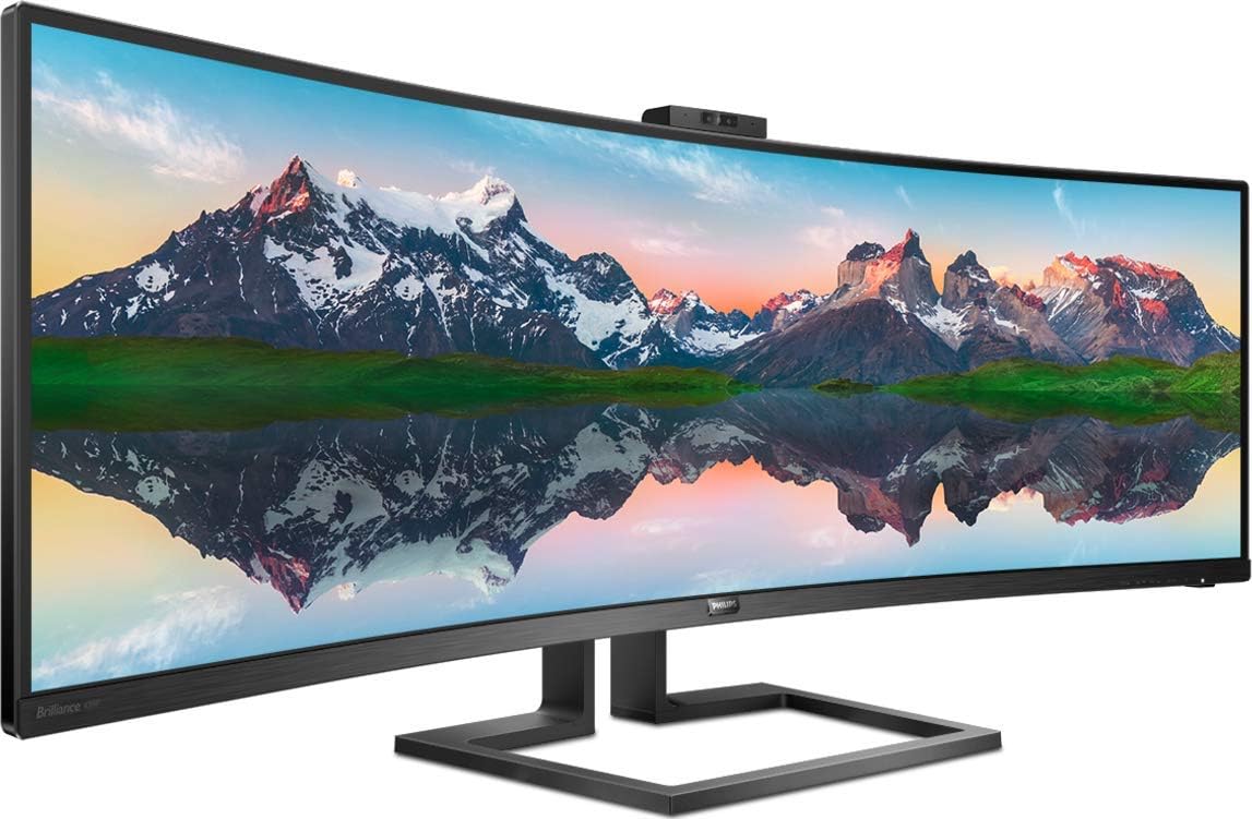 Thumbnail 5 de Philips 499P9H- 49 Inch Curved Dual QHD Monitor