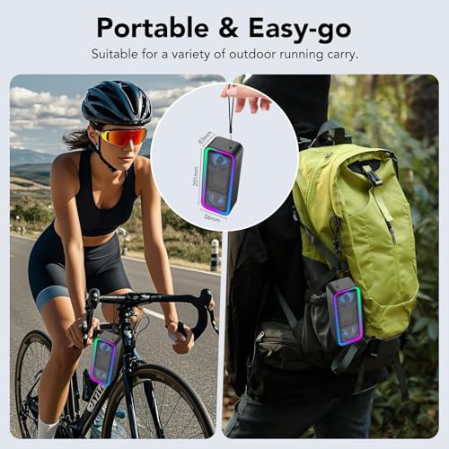 Thumbnail 7 de Altavoz Bluetooth portátil IKT 40W con Bluetooth 5.4, TWS y luz RGB IPX7