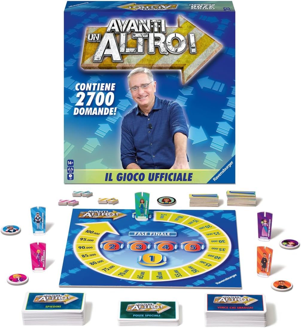 Detalle de Ravensburger Avanti un Altro – Gioco da tavola per adulti e bambini (da 14 anni) | 3–5 giocatori