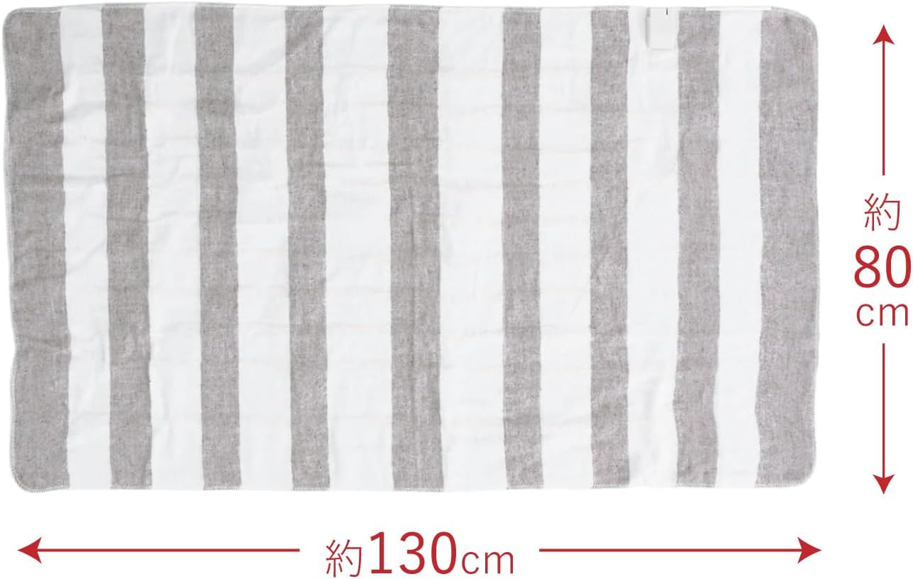Detalle de 山善 YMS-18 電気敷毛布 130×80cm 洗濯機対応 3段階温度調節・ダニ対策