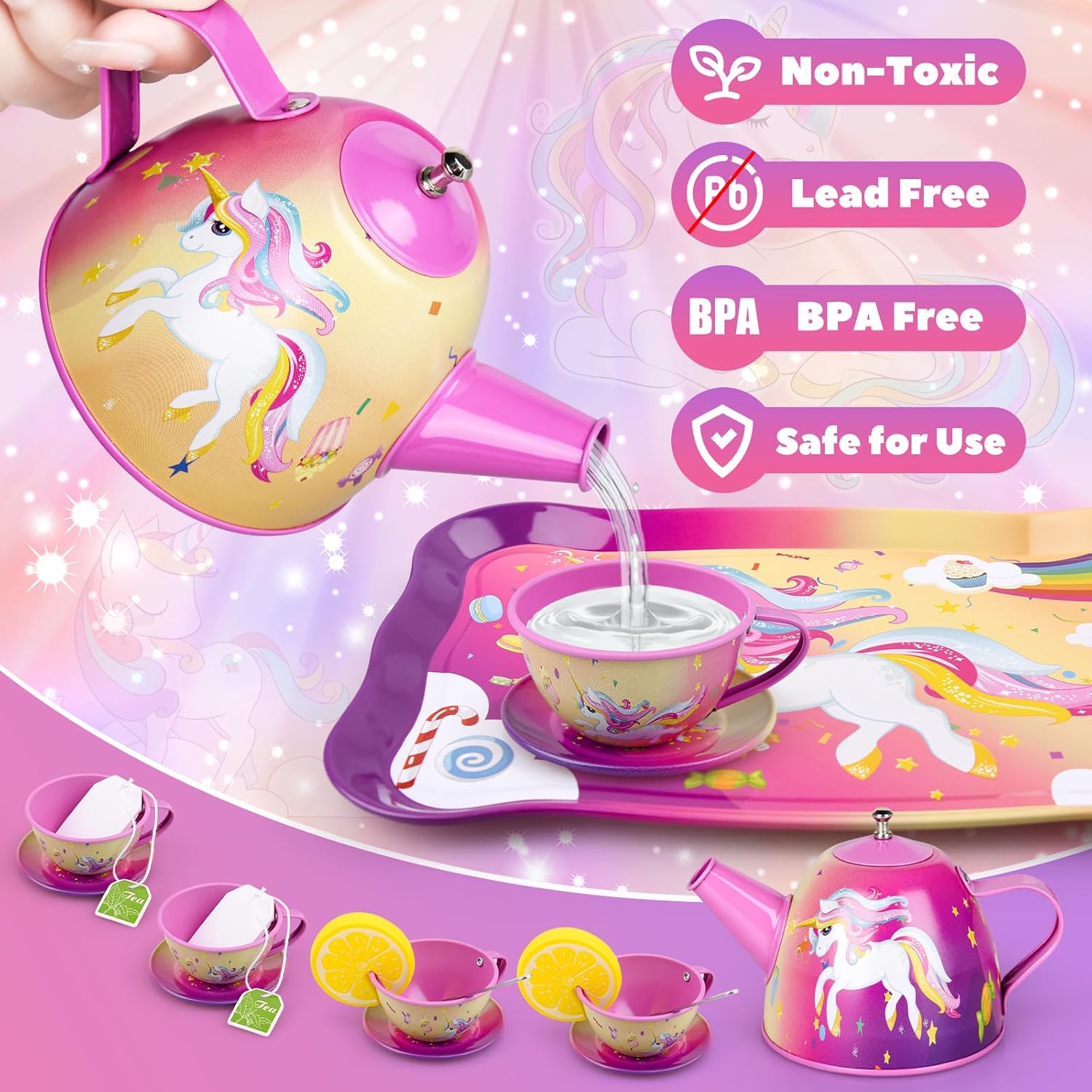 Detalle 2 de ARANEE Teeservice Kinder 41-teiliges Set