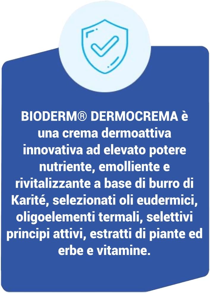 Thumbnail 6 de Bioderm Dermocrema nutrimento intenso per pelle secca, sensibile e squamosa (mani e corpo) da 200 ml