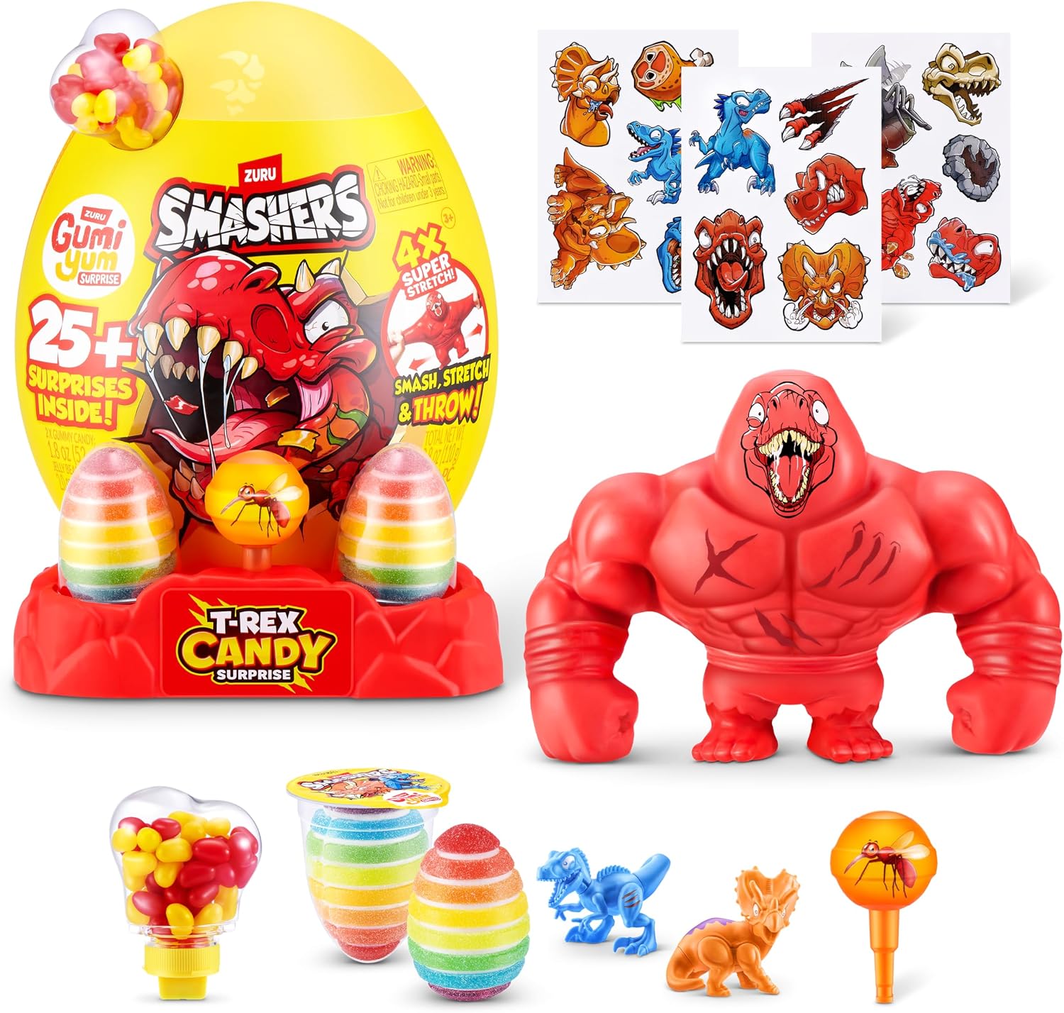 Detalle de ZURU T-Rex Candy Surprise Egg