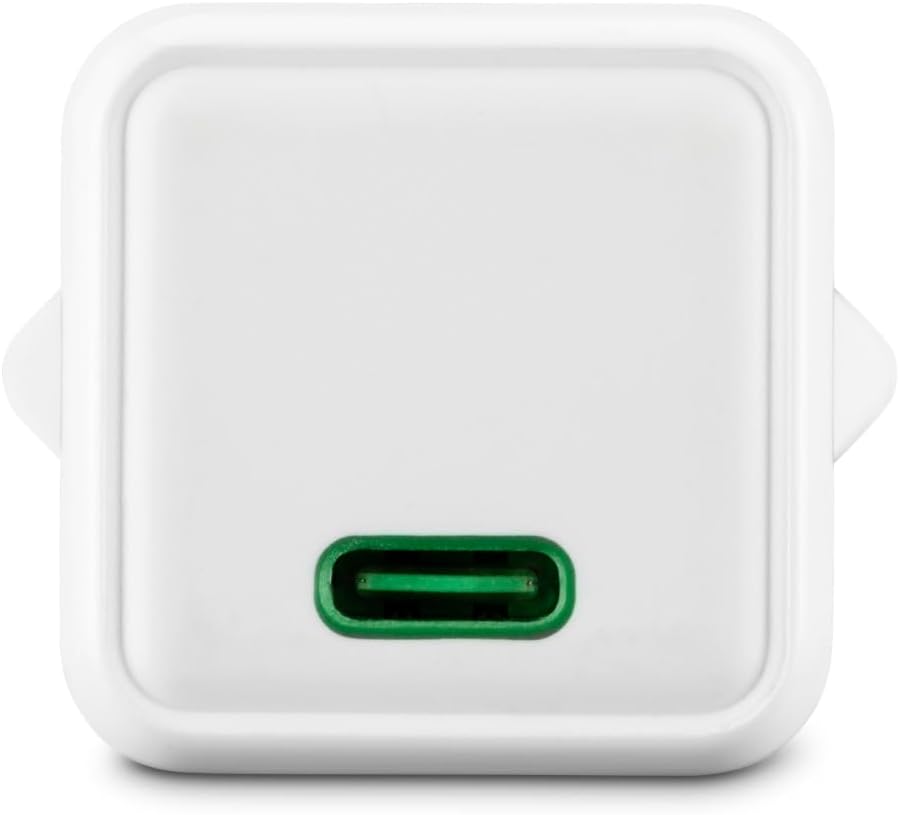 Detalle de Hama chargeur USB-C rapide 25 W (PD + QC 3.0) pour iPhone et Samsung, 1 port, blanc