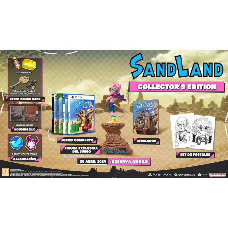 Thumbnail 3 de Sand Land Collector Edition para PS5 (namco-bandai)