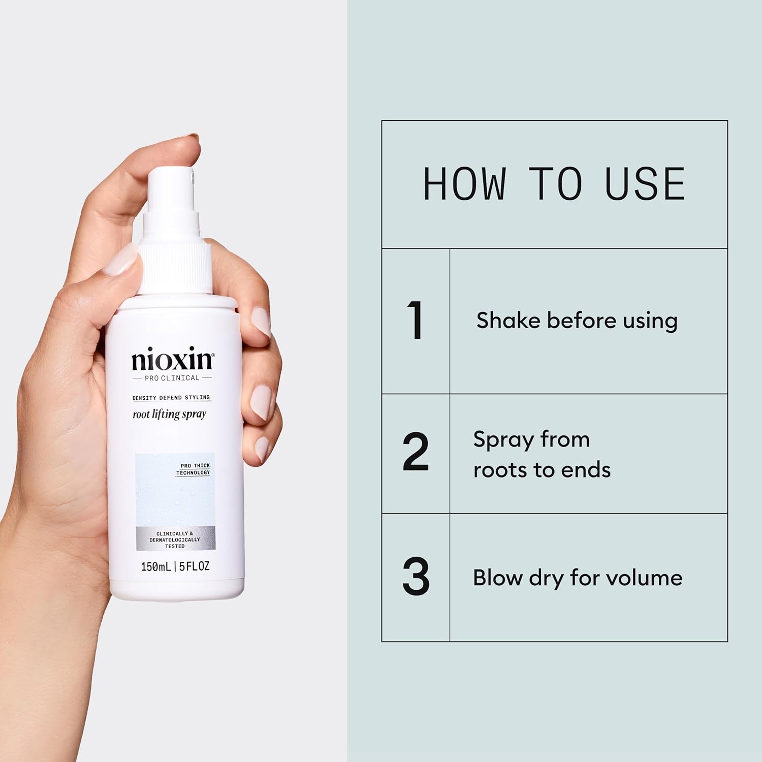Thumbnail 4 de Nioxin Density Defend Styling Strong Hold Volume Hair Spray (300ml)