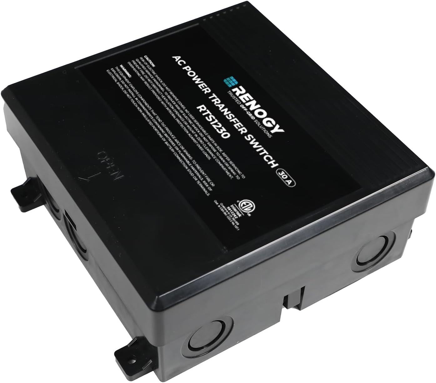 Thumbnail 1 de Renogy 30Amp Transfer Switch for RVs ⚡