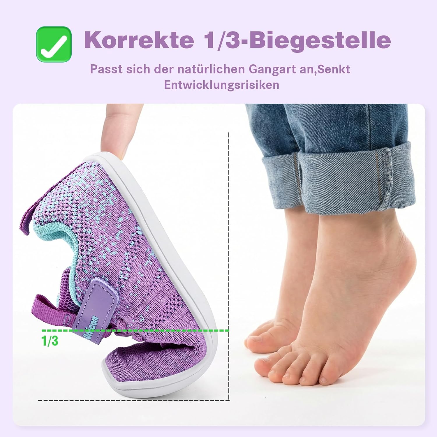 Detalle 2 de IceUnicorn Barfußschuhe Kinder