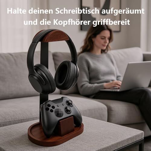 Thumbnail 6 de Headset-Halterung Tisch DGVOOSX | Kopfhörerständer mit Gaming Controller Halter