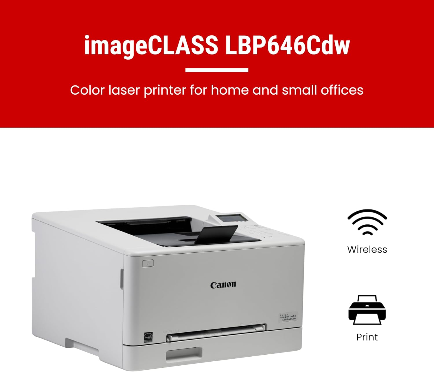 Detalle de Canon color laser printer LBP646Cdw