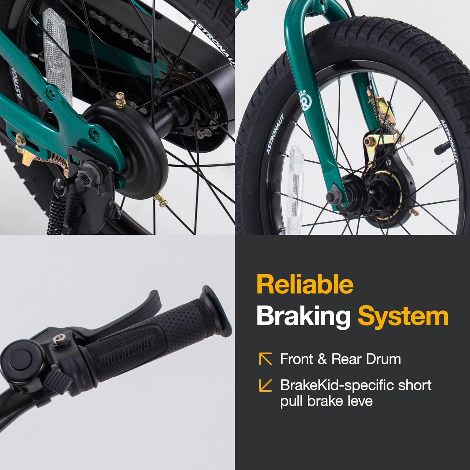 Thumbnail 5 de RoyalBaby Kids Bike Lightweight Magnesium Alloy (14/16/18 inch) — A thoughtful pick for growing riders