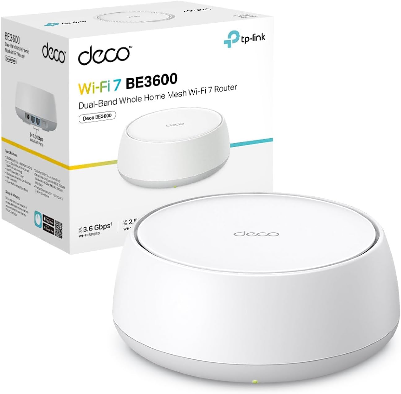 Thumbnail 6 de TP-Link Deco BE3600 Mesh WiFi 3 pezzi, Wi‑Fi 7 3600 Mbps