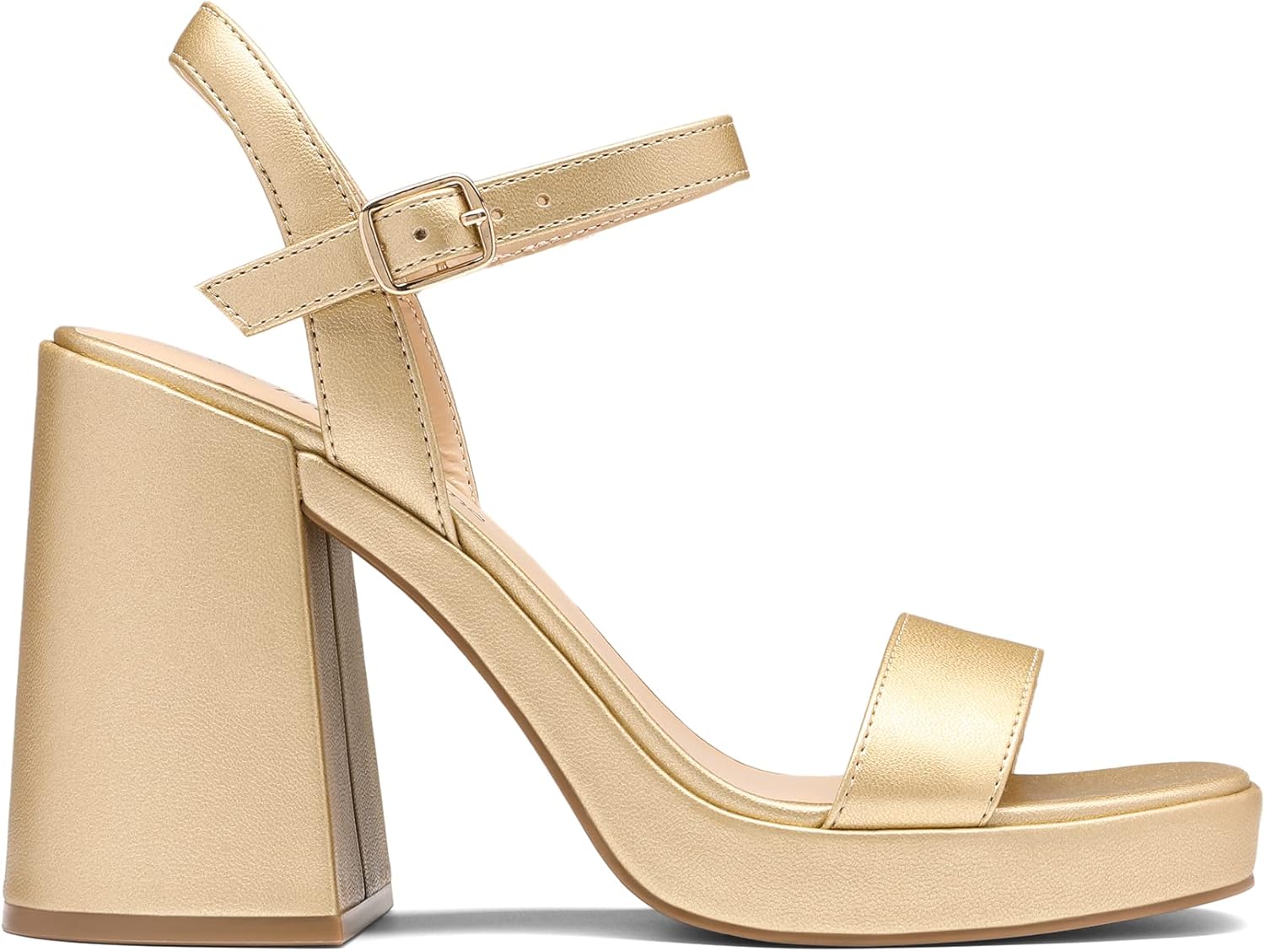Thumbnail 2 de DREAM PAIRS Open Toe Platform Heels