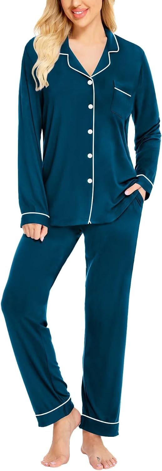 Detalle 2 de SWOMOG Womens Pajamas Set 2-piece sleepwear