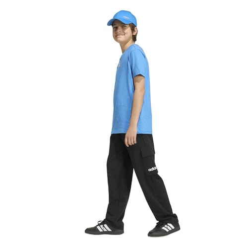 Thumbnail 1 de adidas Mixte Enfant Essentials T-Shirt – Ray Blue/White, 9-10 Years