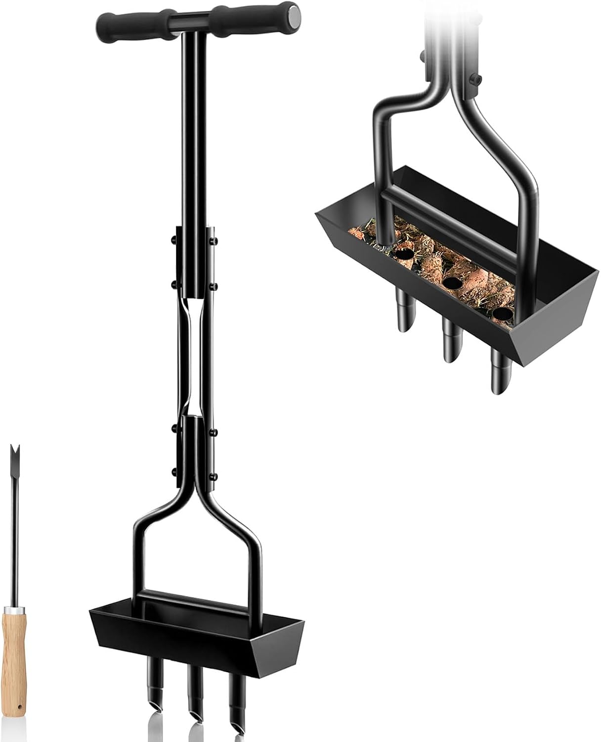 Detalle de EEIEER Lawn Aerator Hollow Tine 3kg