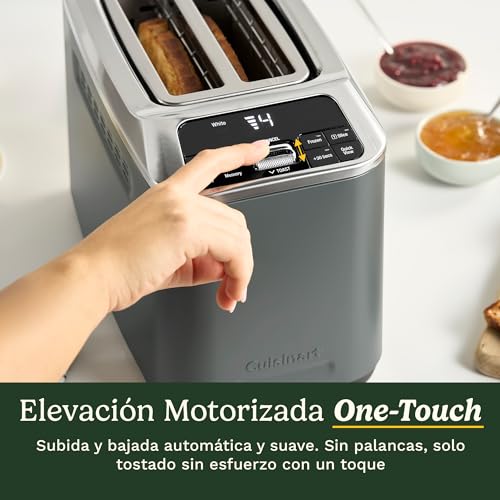 Detalle 2 de Cuisinart Smart Elite Grille-Pain 2 tranches, fentes extra-longues ⚙