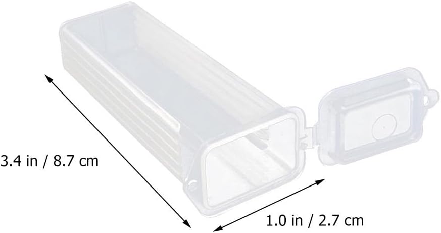Thumbnail 1 de iPlusSmile 50pcs plastic microscope slide holders (polyethylene) for slide boxes