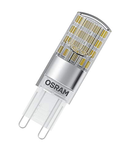 Detalle de OSRAM LED BASE PIN G9 – Lot de 3 ampoules LED 2,60 W (≈30 W incandescent), 2700 K, blanc chaud