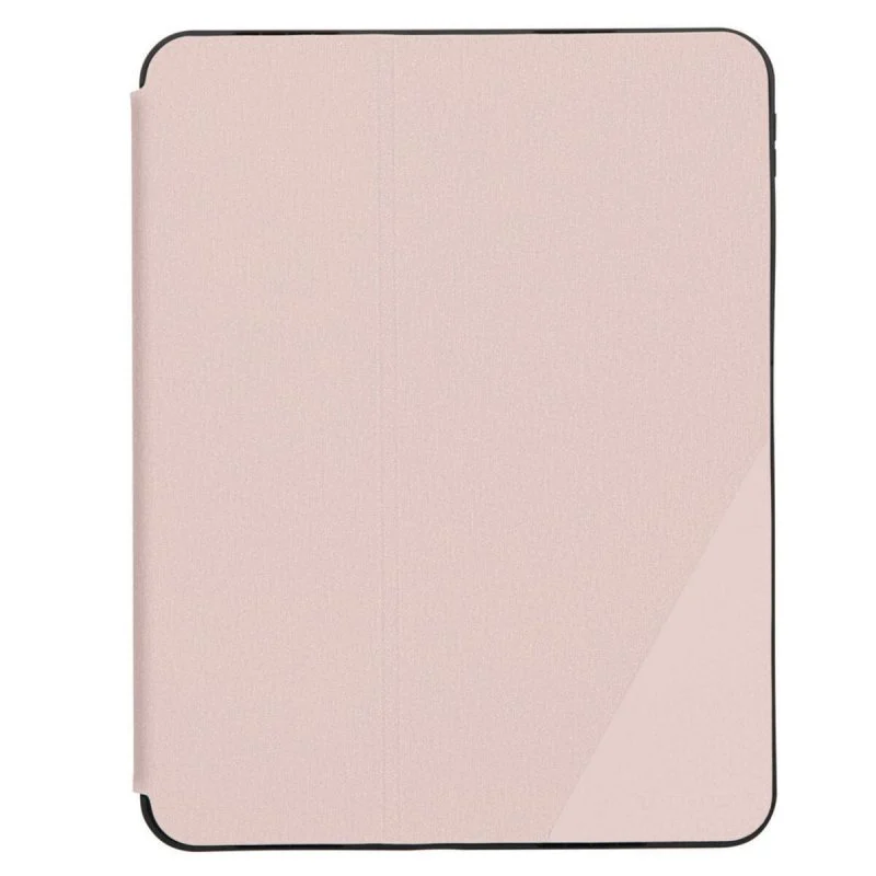 Detalle de Funda Folio Targus Click-In Oro Rosa para iPad 10th Gen — Protección 1,2 m y 3 modos de soporte
