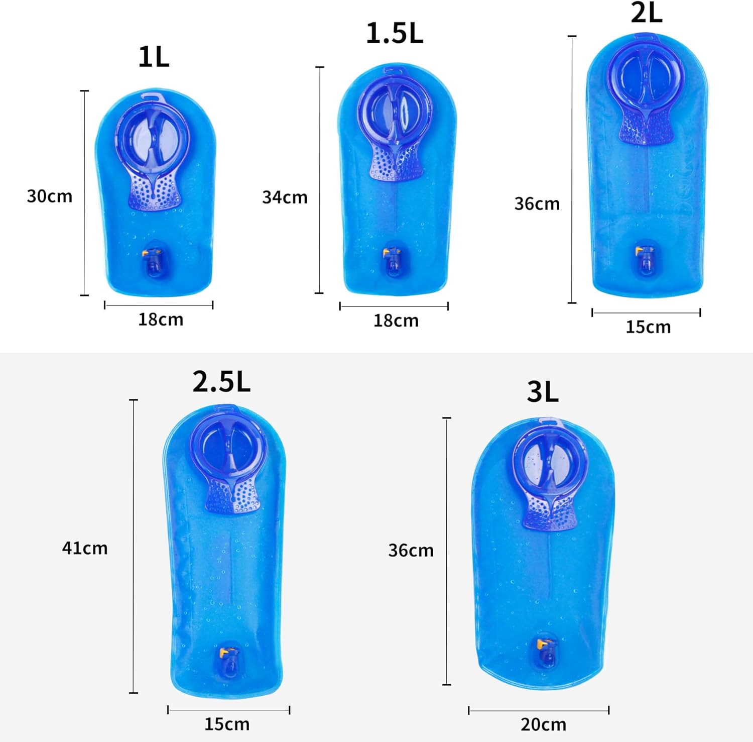 Thumbnail 5 de Unigear Hydration Water Bladder Reservoir – BPA Free, FDA Approved and Taste Free