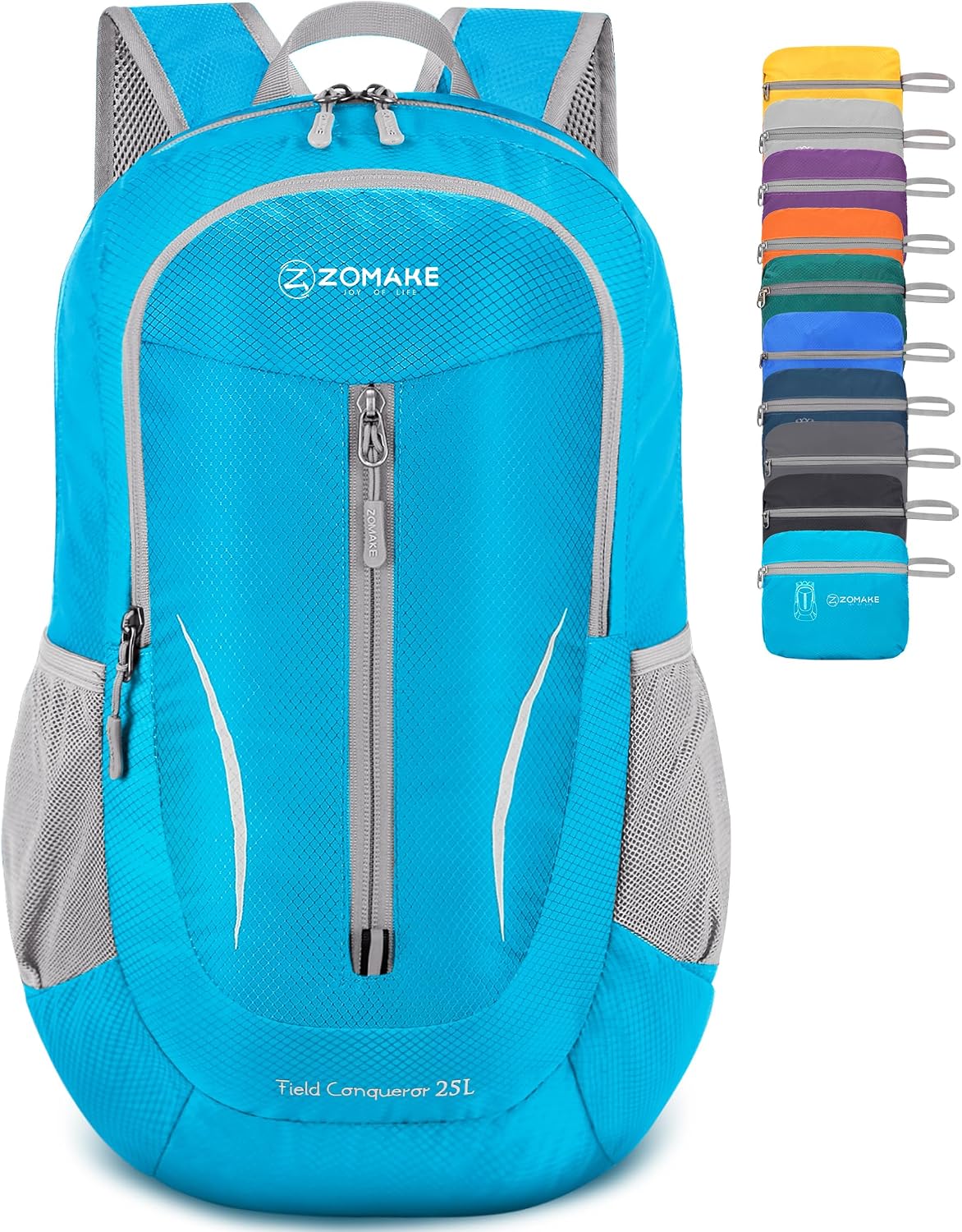 Detalle de ZOMAKE Sac à dos pliable ultra léger 25L (packable) pour randonnée, sport et voyages