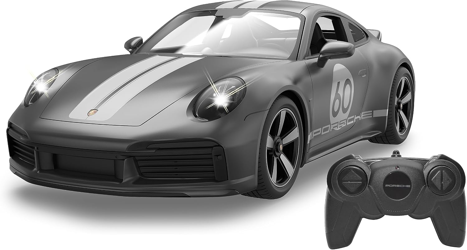 Detalle de JAMARA Porsche 911 Sport Classic 1:16 2,4 GHz – voiture radiocommandée avec pare-brise transparent et LED