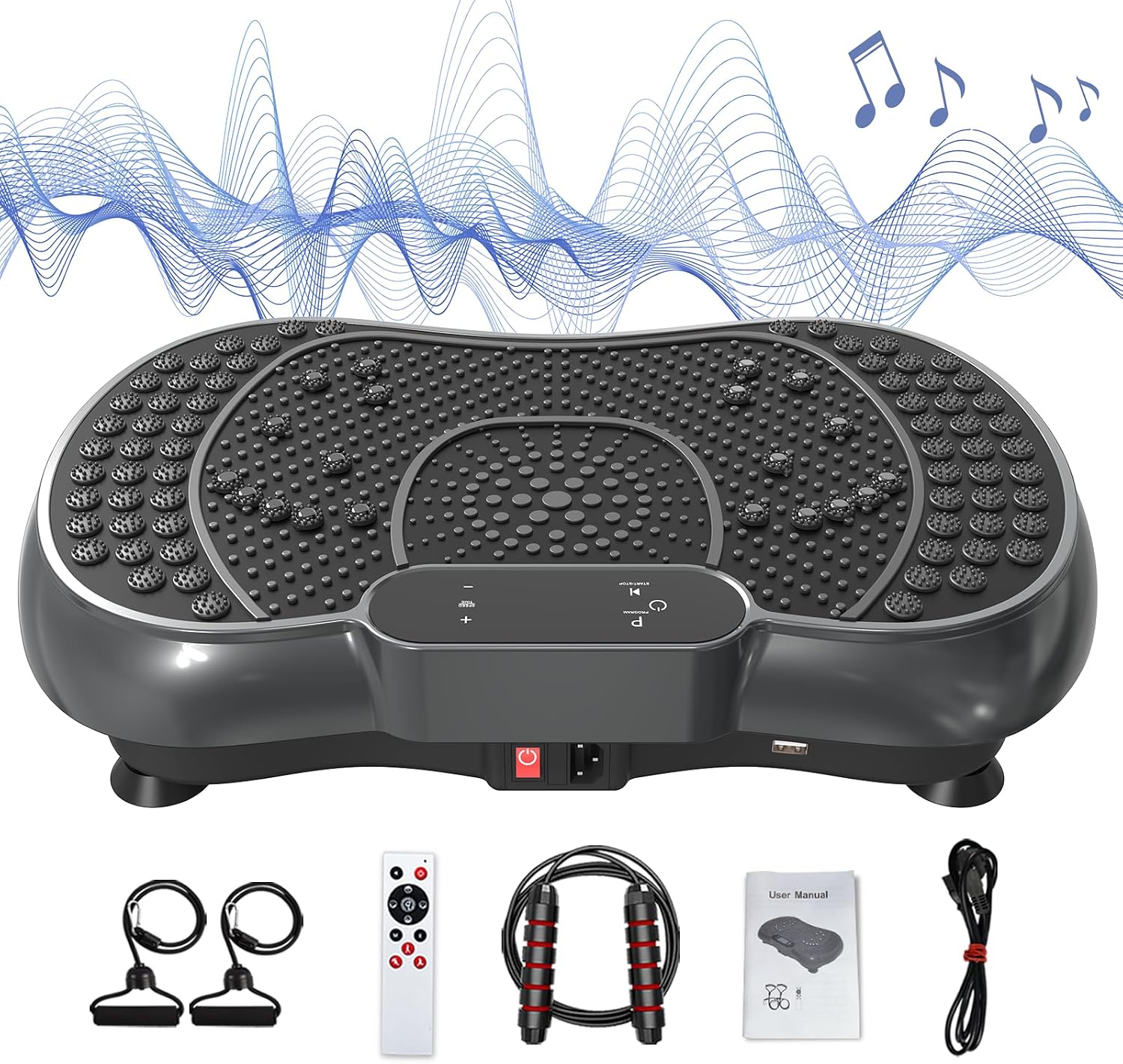 Detalle de Bigzzia Vibration Plate for Weight Loss
