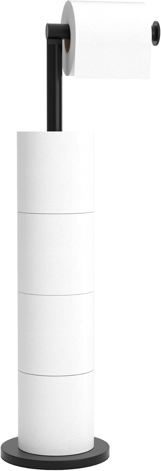 Stainless Steel Free-standing Toilet Roll Holder 🚽