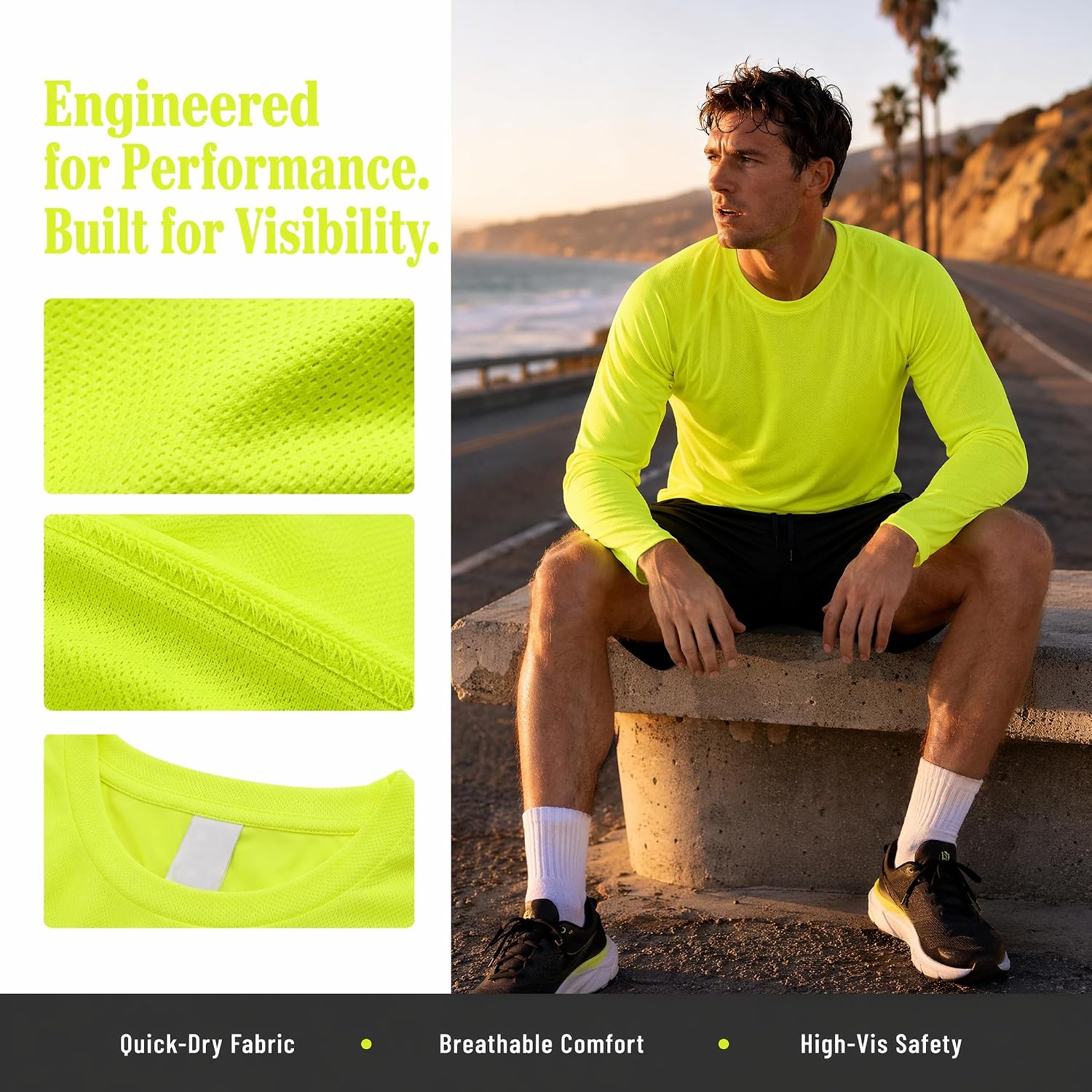 Detalle 2 de TanBridge Men's Rash Guard Shirt UPF 50+