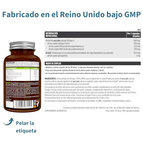 Thumbnail 5 de Igennus Omega 3 1000 mg EPA+DHA, 180 cápsulas