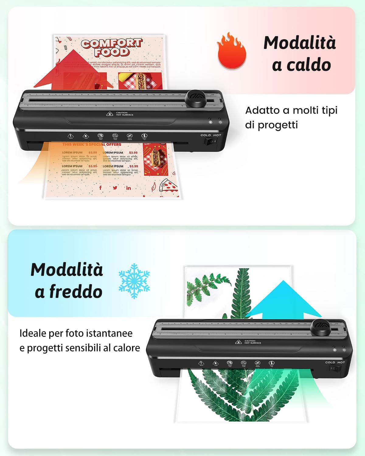 Thumbnail 4 de MAXDONE Plastificatrice A4 20 fogli 📎