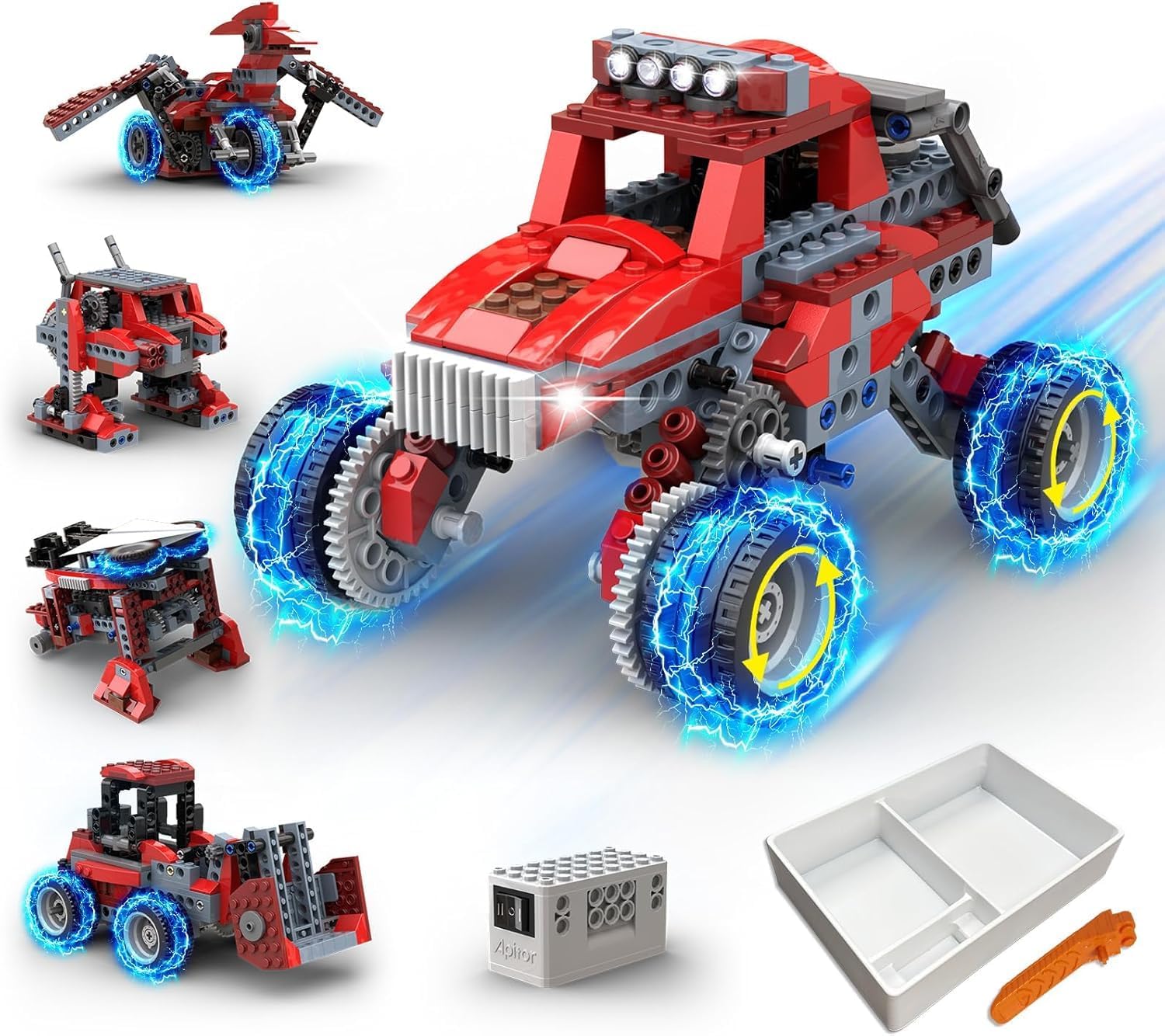 Thumbnail 1 de Apitor Robot B 240 Teile Motor-Set