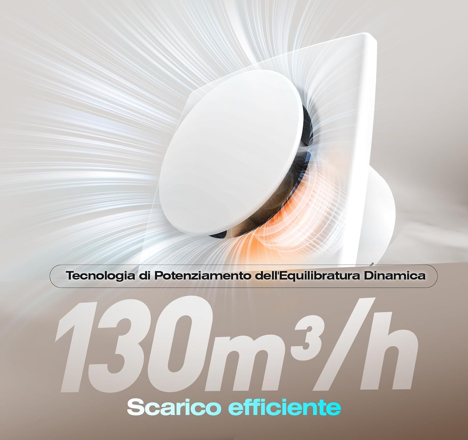 Thumbnail 5 de BUMSOU P112 Aspiratore bagno 100 mm 130 m³/h 📢