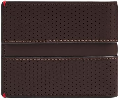 Detalle de Fossil Sport Tourer Brieftasche/Kartenetui für Herren (Leder oder Polyester) mit Sichtfächern