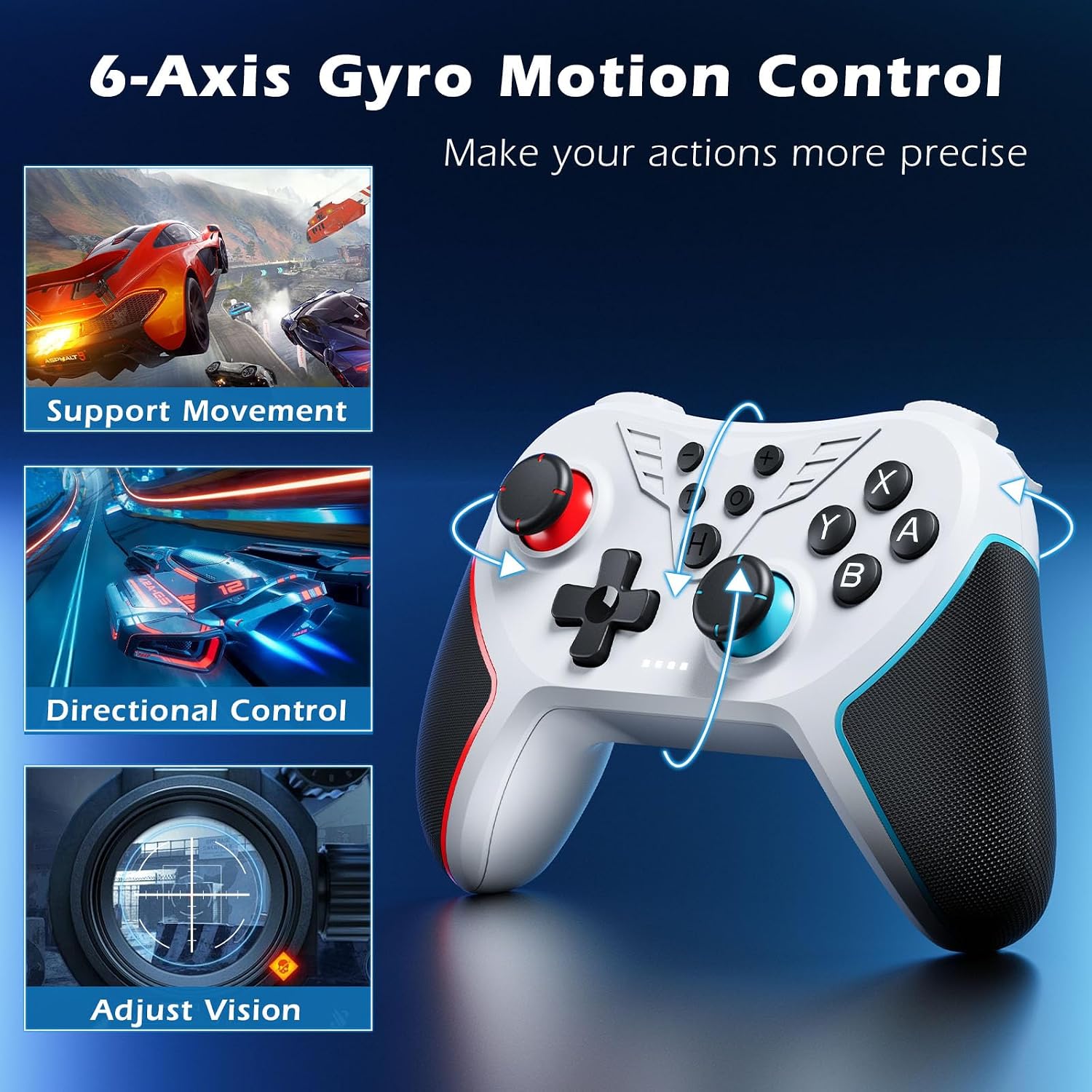 Thumbnail 6 de LATEC Wireless Switch controller for Switch, 210g